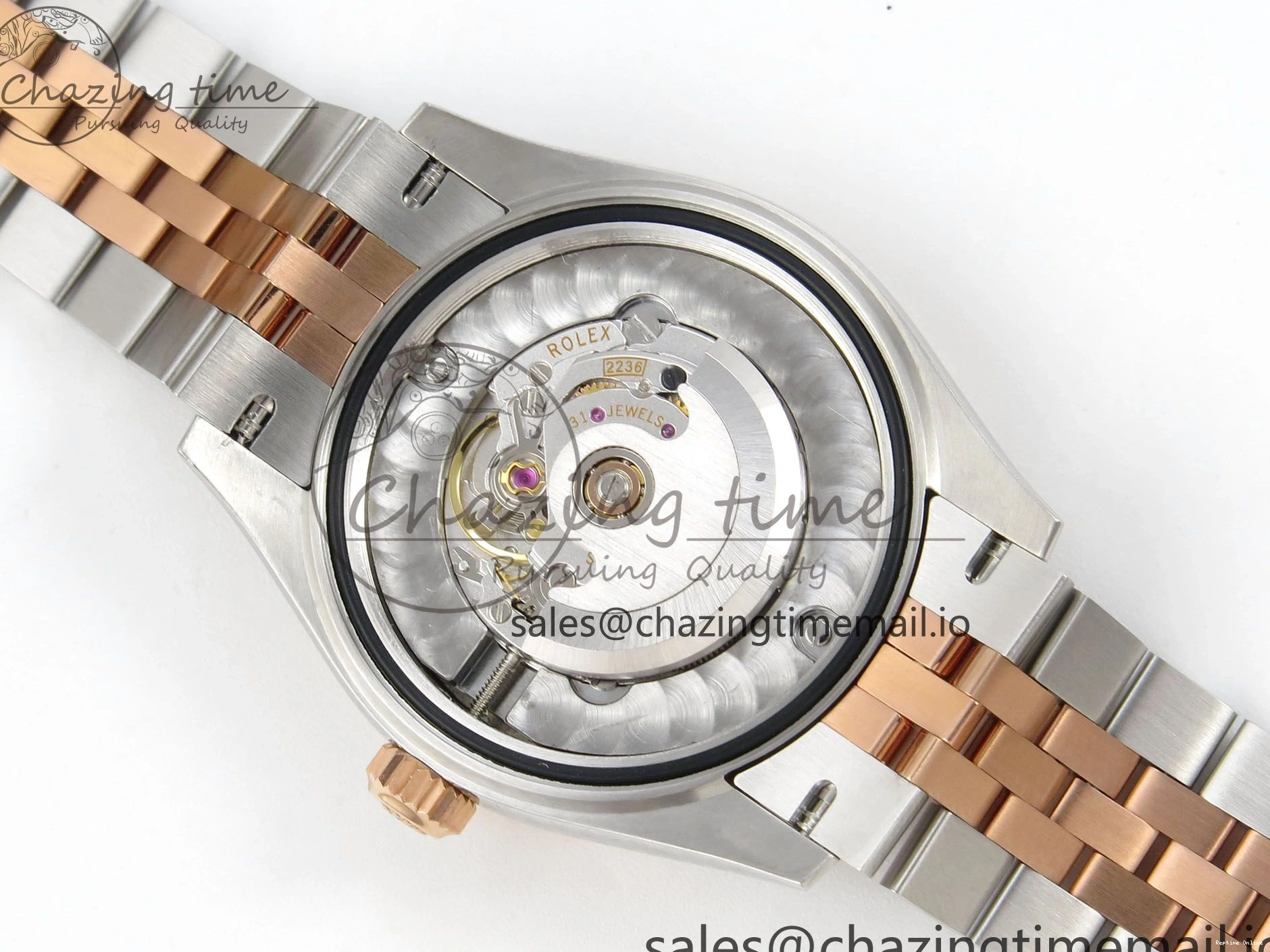 1230 DateJust 31 278271 THBF 1:1 Best Edition 904L Steel White Diamonds Dial on SS RG Jubilee Bracelet HZ Cal. Classic 24